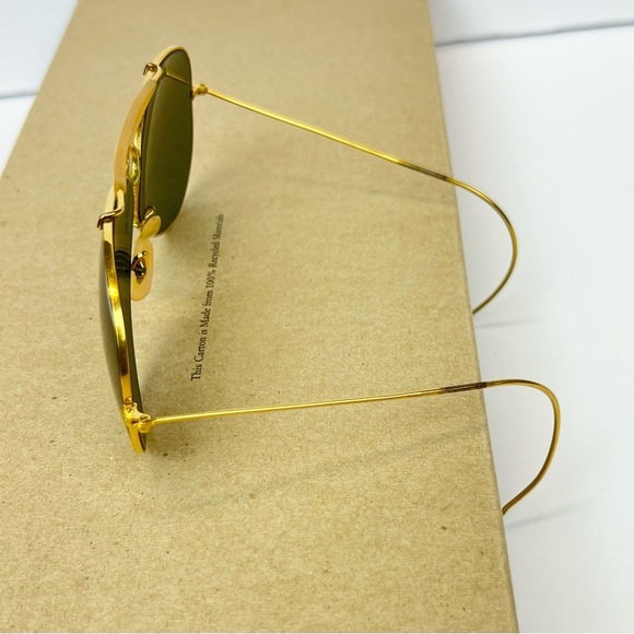 Vintage B&L USA Ray Ban Shooter mit Sportbügel - Picture 3 of 10